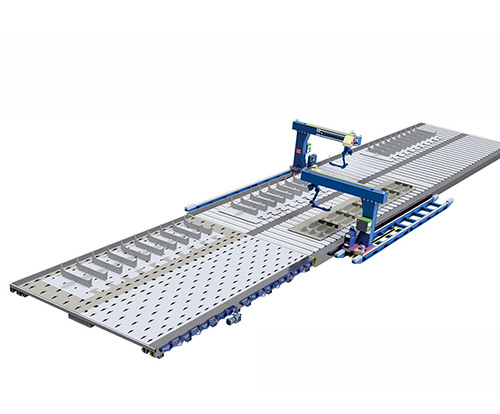 小组立焊接机器人生产线